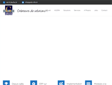 Tablet Screenshot of geste-info.ch